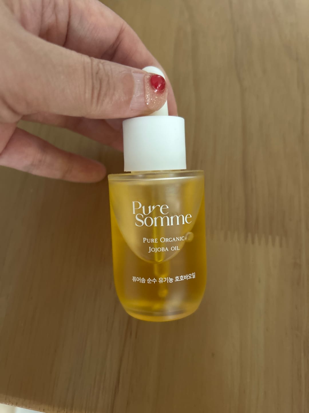 Customer photo review of Pure Somme Pure Organic Jojoba Oil 30ml