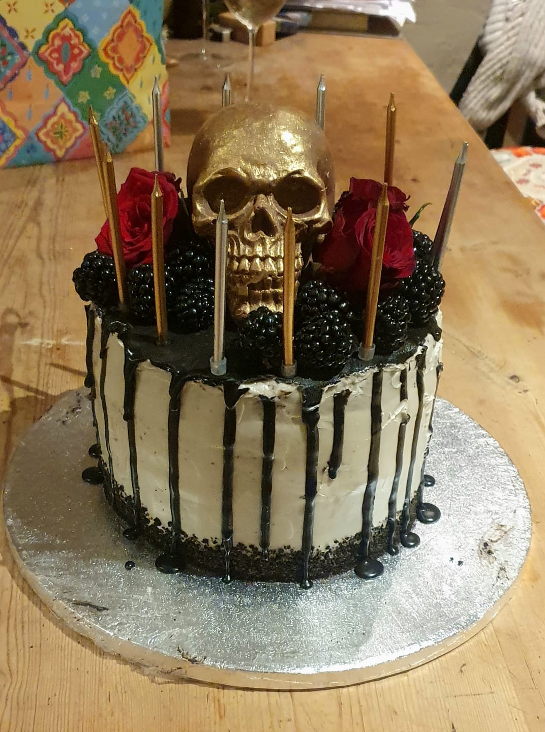 Customer photo review of Giant Chocolate Skull