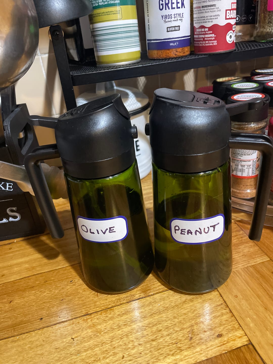 Customer photo review of 2 in 1 Oil Dispenser