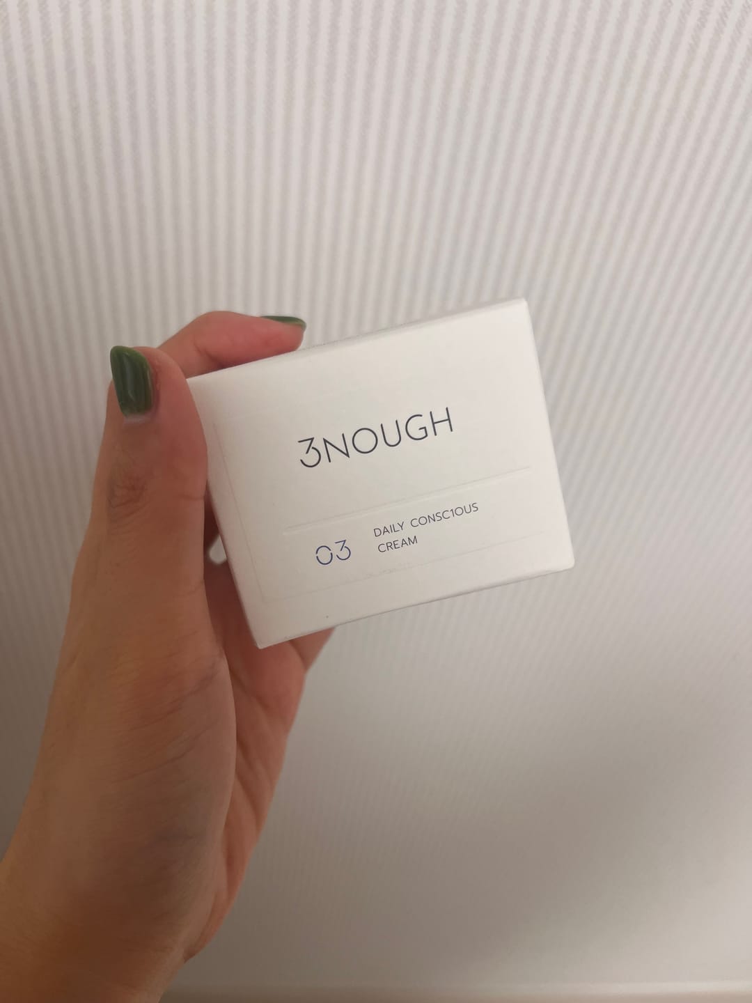 Customer photo review of 3NOUGH Daily Conscious Cream 55ml