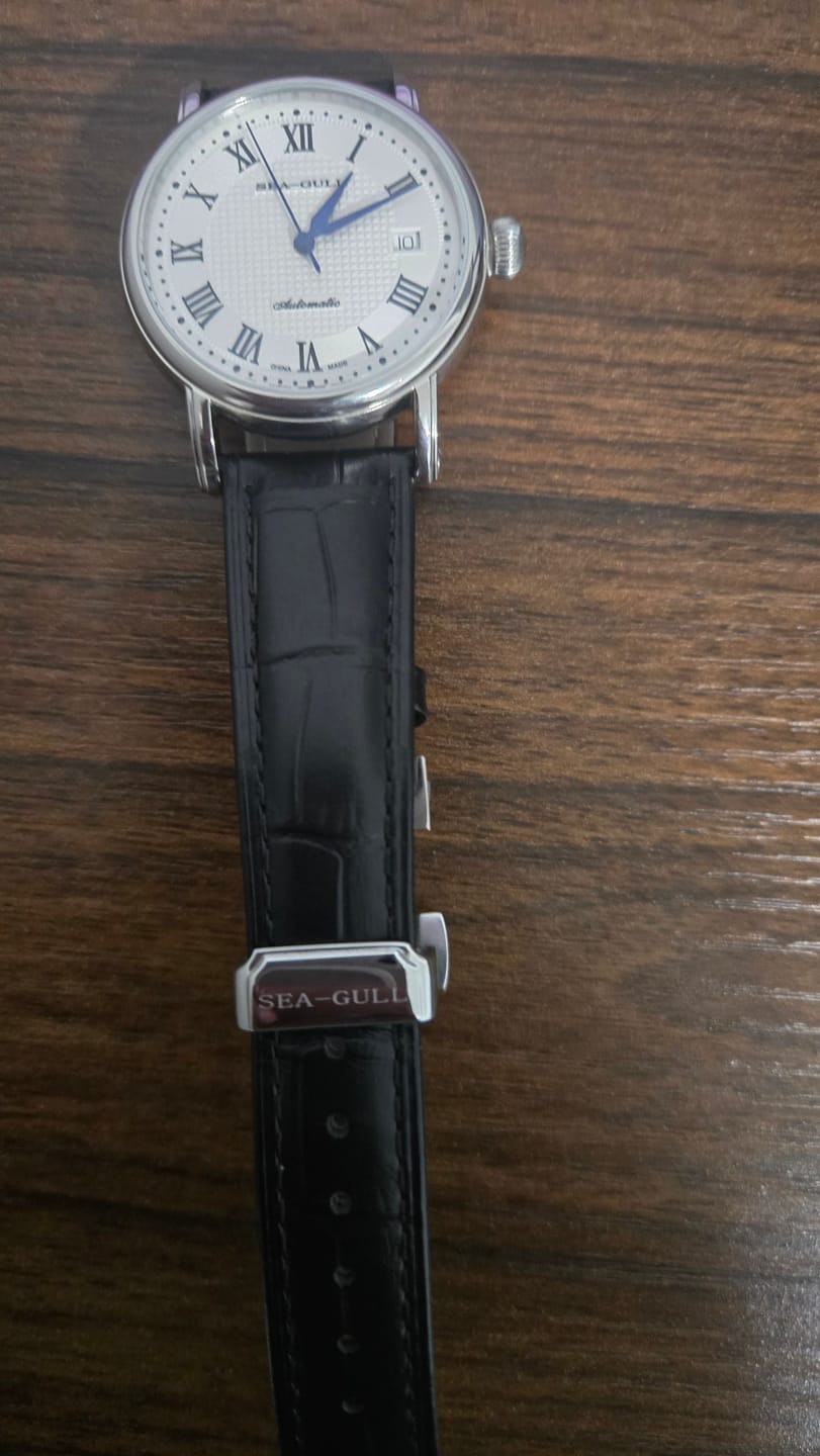Customer photo review of Roman Numerals Dress Couple Watch 38.5mm/27mm