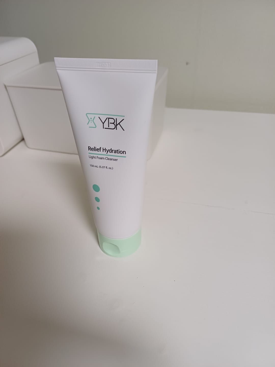 Customer photo review of YBK Relief Hydration Light Foam Cleanser 150ml