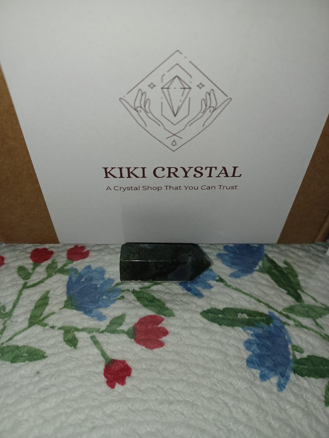 Customer photo review of Natural Crystal Colorful Mini Point
