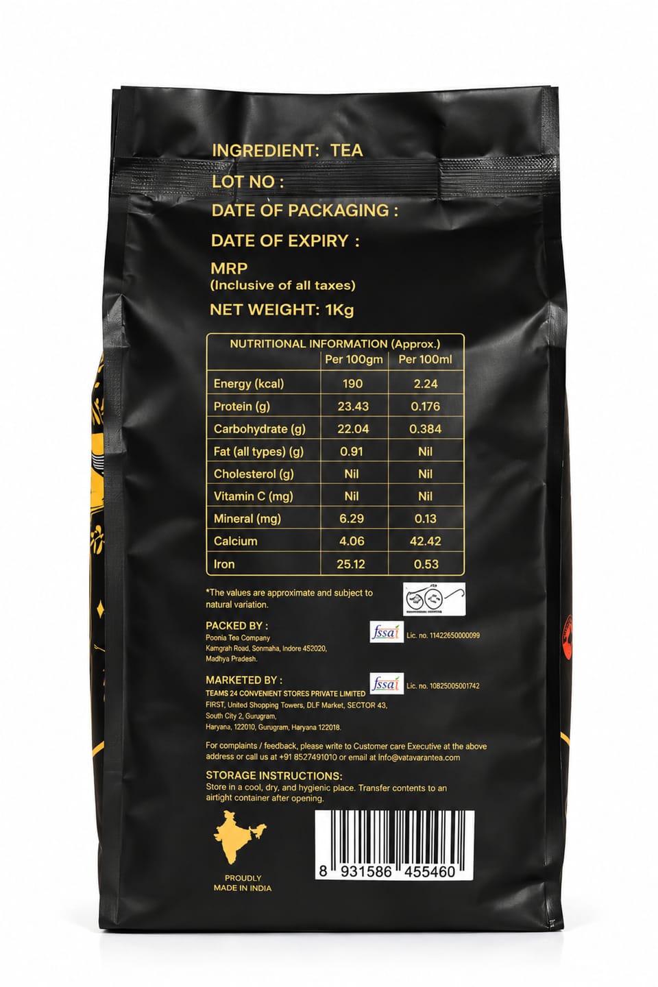 Customer photo review of Black Gold