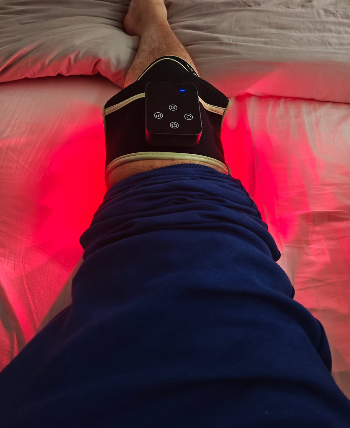 Customer photo review of Koanna® Red Light Therapy Bandage For Knee Pain