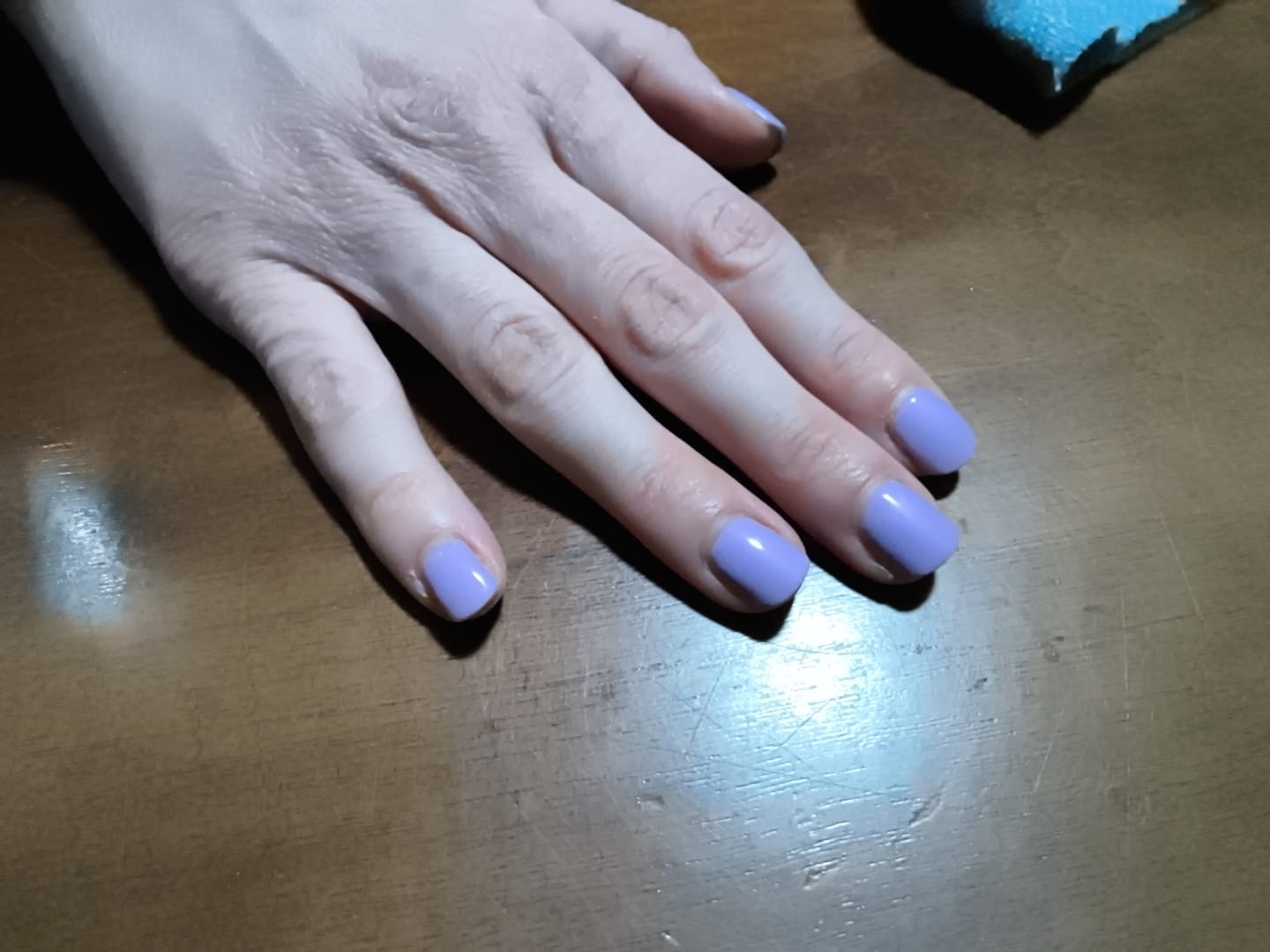 Customer photo review of Smalto Semipermanente LCI -  Viola lilla cangiante