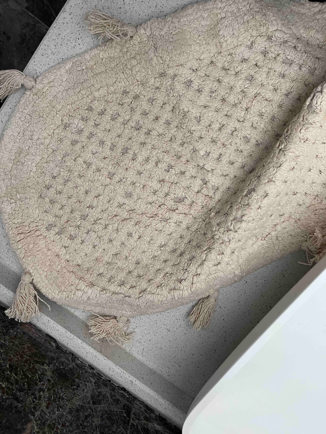 Customer photo review of Lampetie | Elora Tekli Banyo Paspası  40x60 Ekru