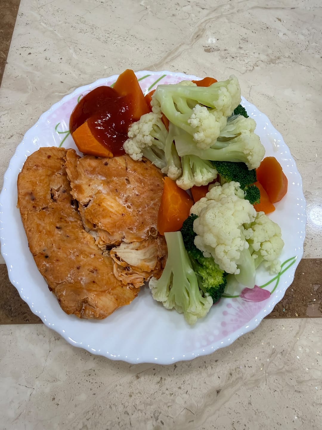 Customer photo review of 68° Chicken Singapore Delights - Thai Tom Yum
