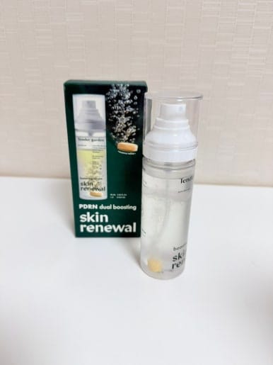 Customer photo review of Tender Garden Skin Renewal PDRN Dual Boosting Set 90ml