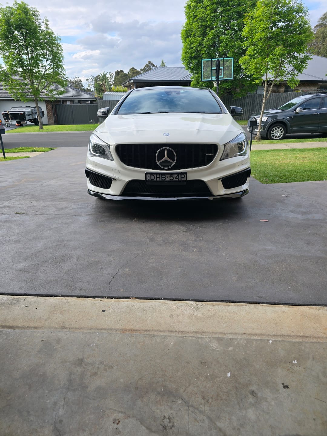 Customer photo review of Grille For MERCEDES BENZ【C117 X117 CLA45 AMG CLA180/200/250】16-19【GT BK】
