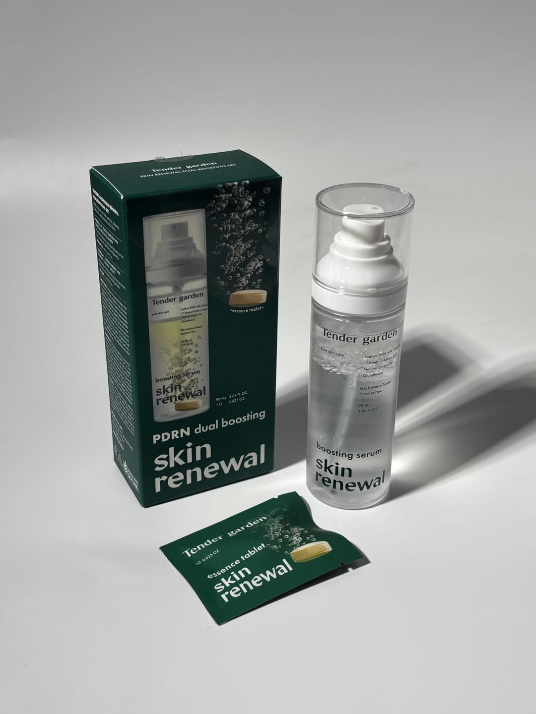 Customer photo review of Tender Garden Skin Renewal PDRN Dual Boosting Set 90ml
