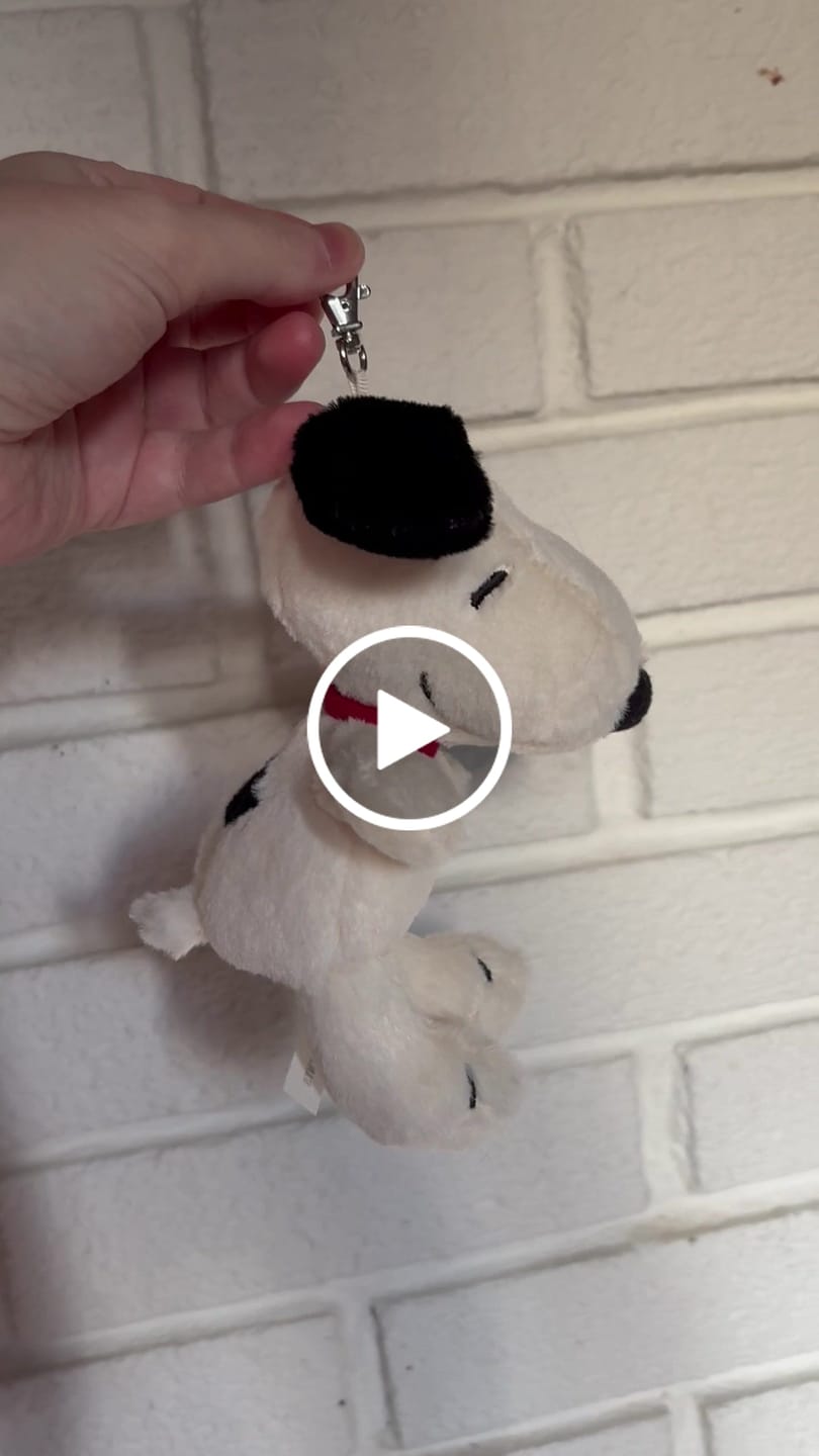 Customer video review of Snoopy Anheng 15 cm – hvit | Steiff