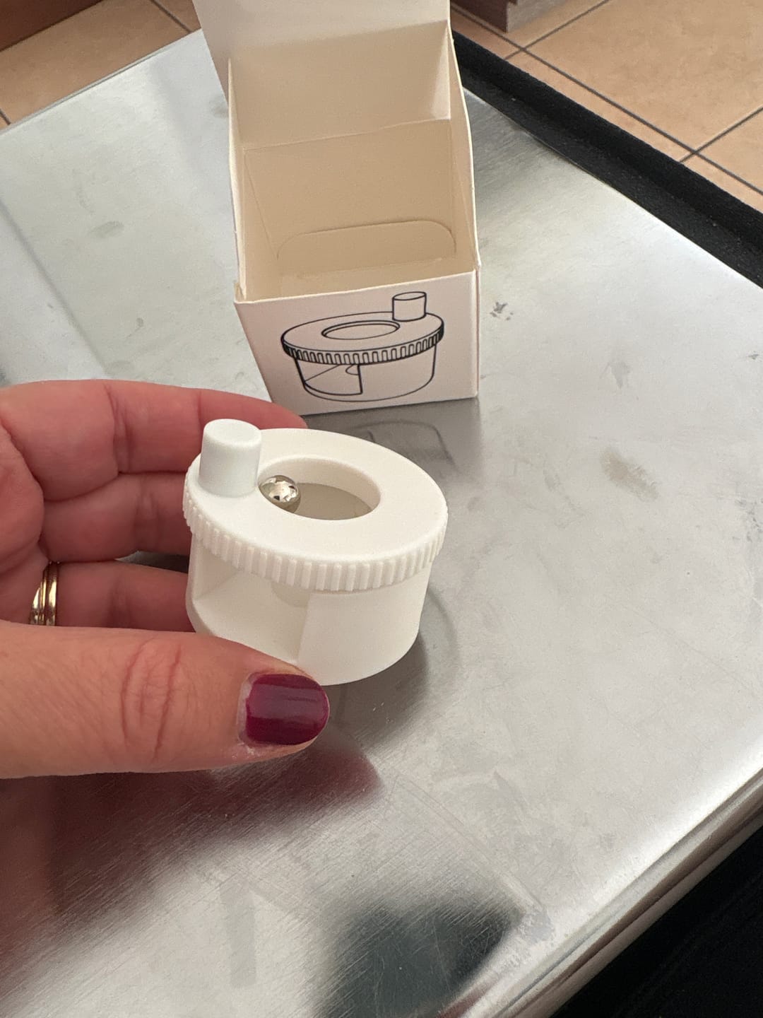 Customer photo review of Calamita Magnete rotante per Smalti Cat Eye - LCI