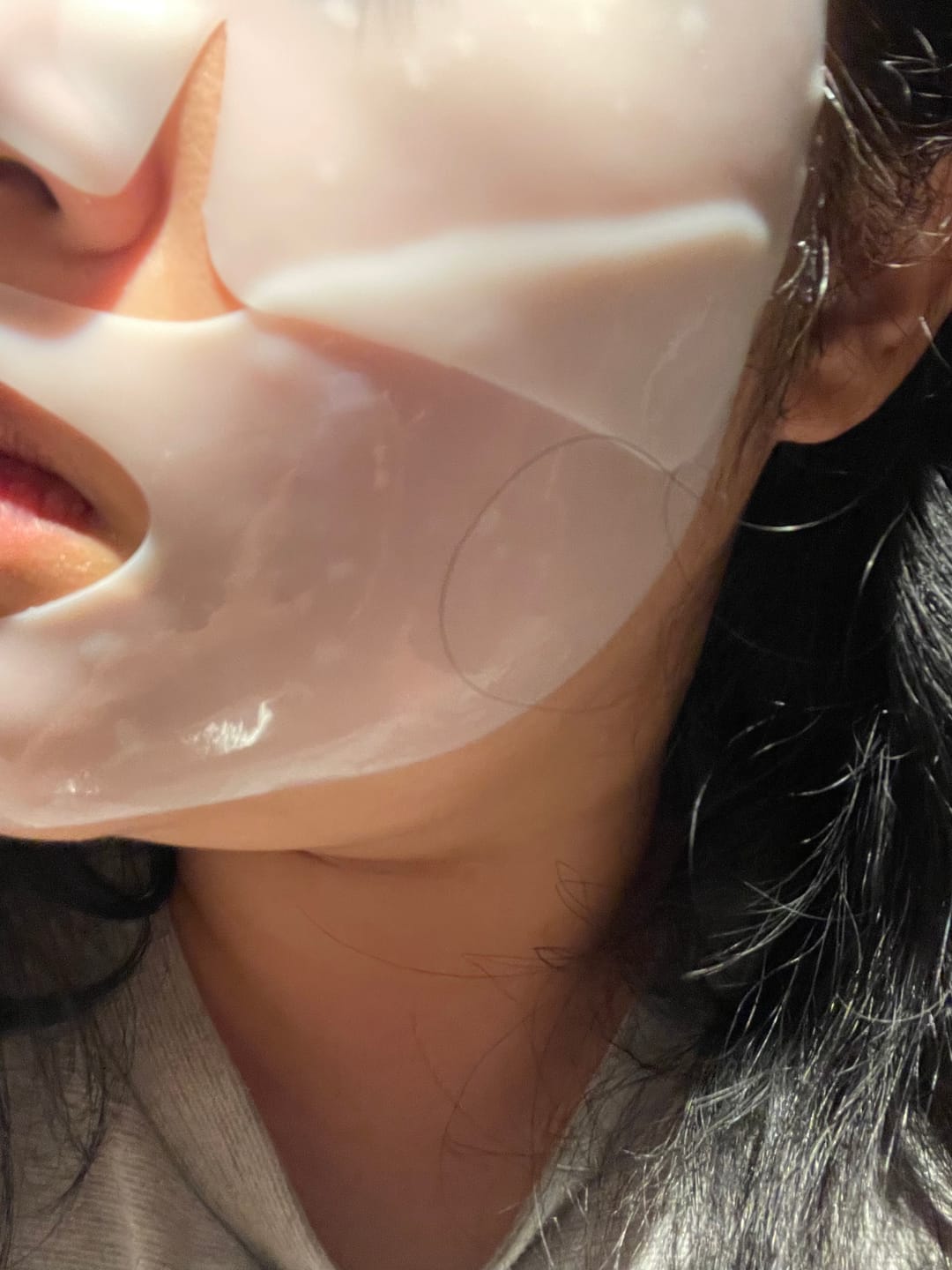 Customer photo review of TOWBTOWB Perfect Collagen Mask 32g