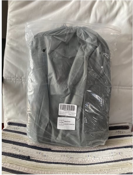 Customer photo review of Mochila Con Cuna Plegable