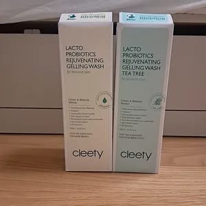 Customer photo review of cleety Lacto Probiotics Rejuvenating Foaming Wash Tea Tree 175ml
