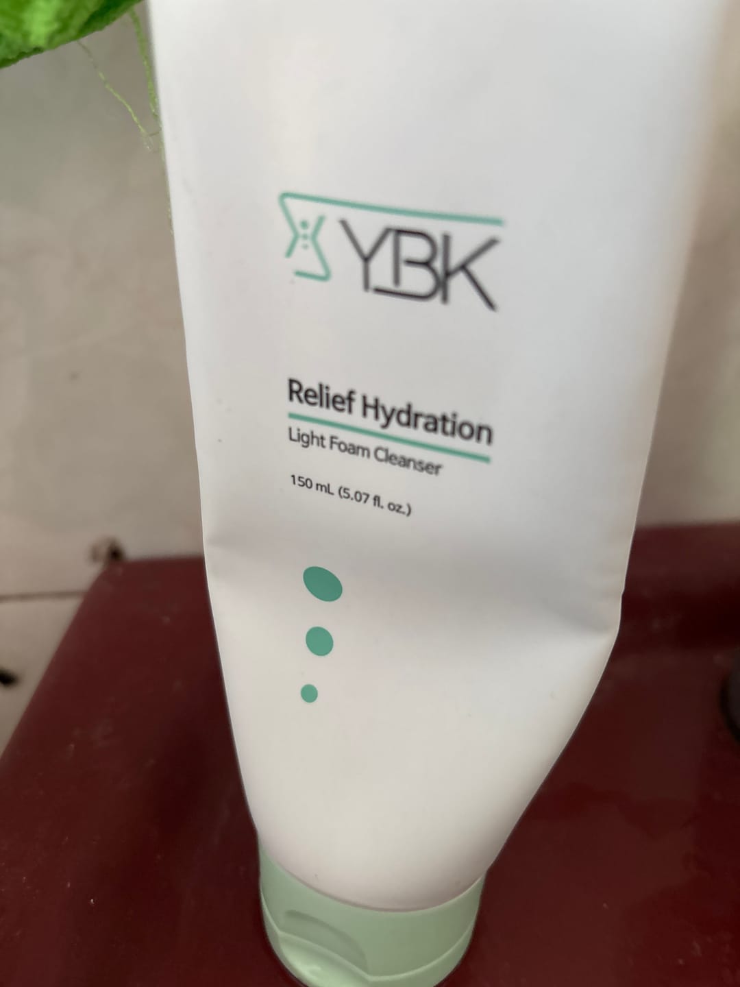 Customer photo review of YBK Relief Hydration Light Foam Cleanser 150ml