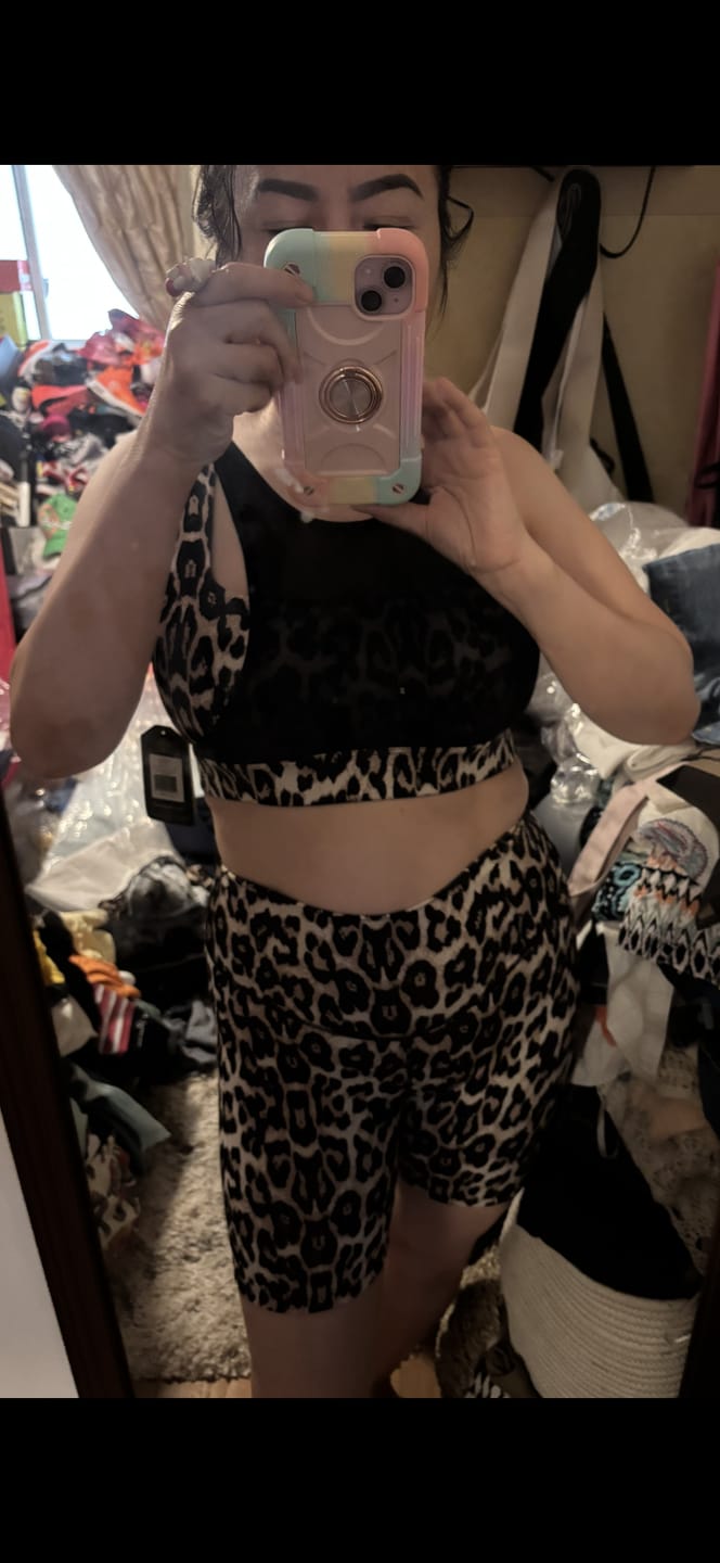 Customer photo review of Rock 'n' Roll Z-Lift Square Neck Bra With Mesh