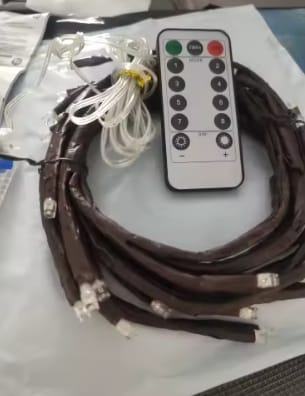 Customer photo review of MerryTwig Christmas Branch Lights