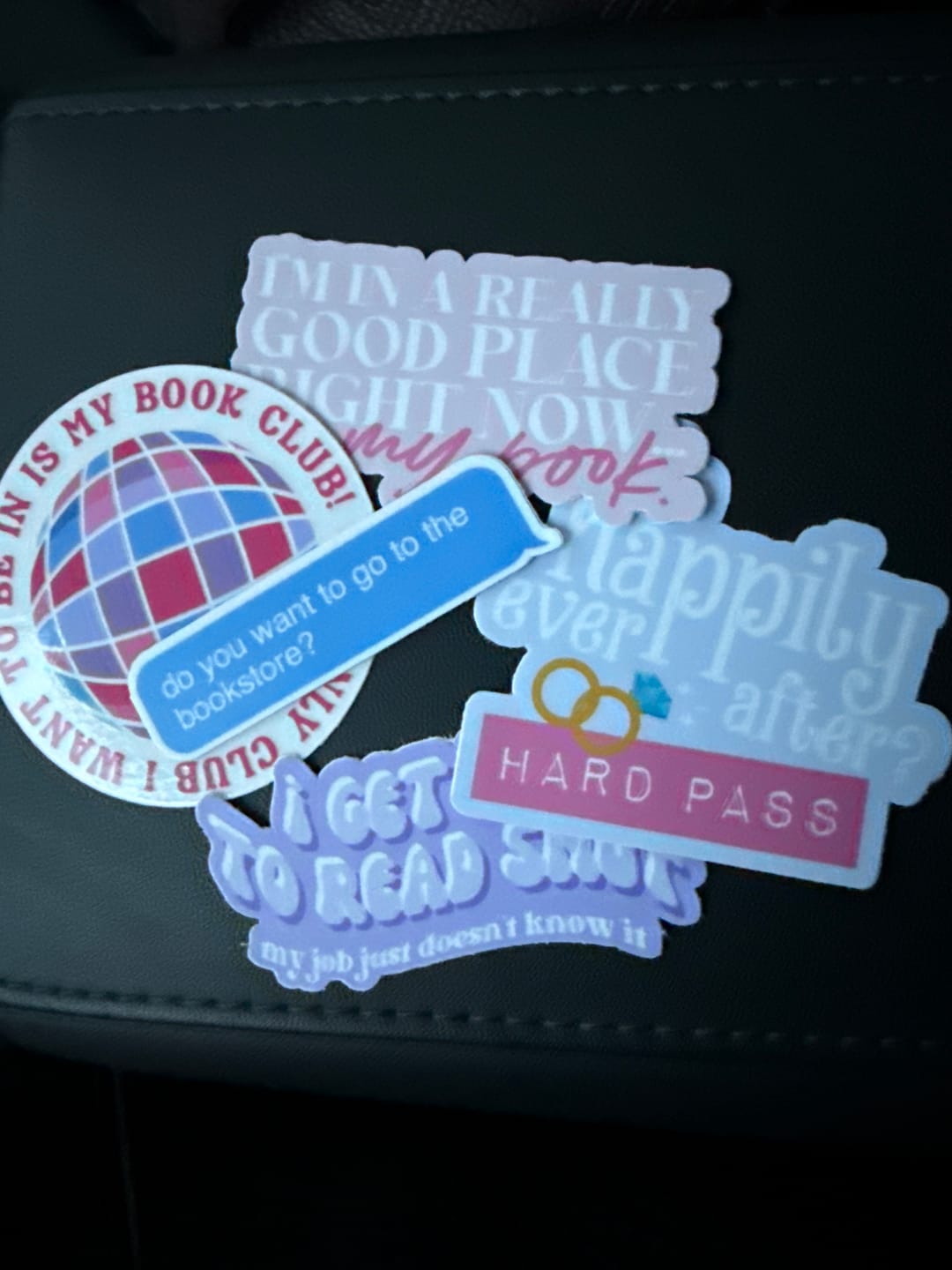 Customer photo review of book babe sticker pack special