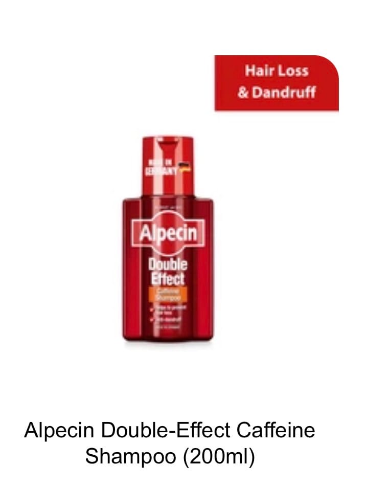 Customer photo review of Alpecin Double-Effect Caffeine Shampoo (200ml)