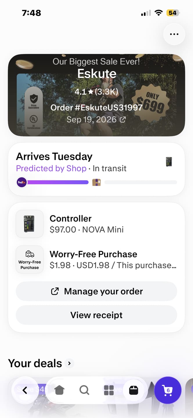 Customer photo review of Controller