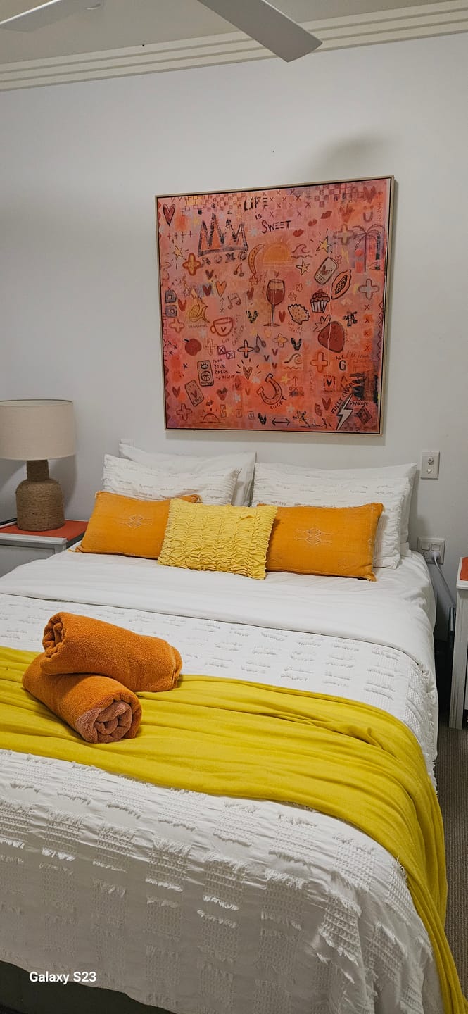 Customer photo review of Life Is Sweet by Jackie Green | Framed Canvas Wall Art