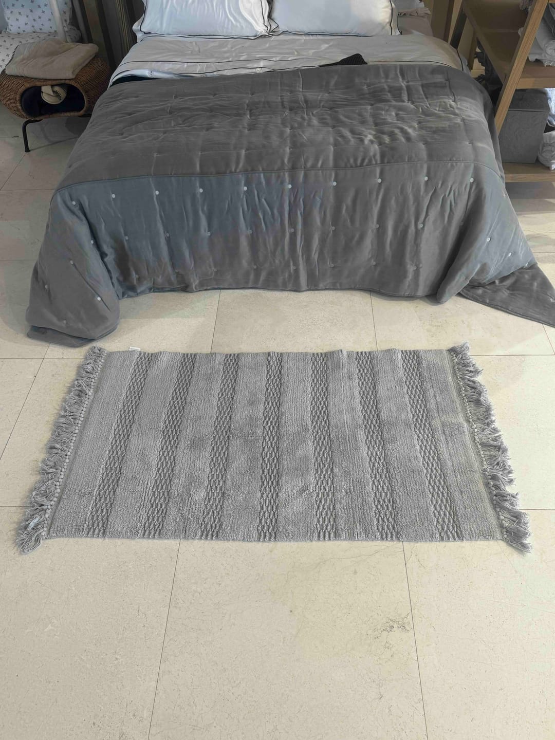 Customer photo review of Lampetie | Balena Tekli Banyo Paspası 70x120 Gri