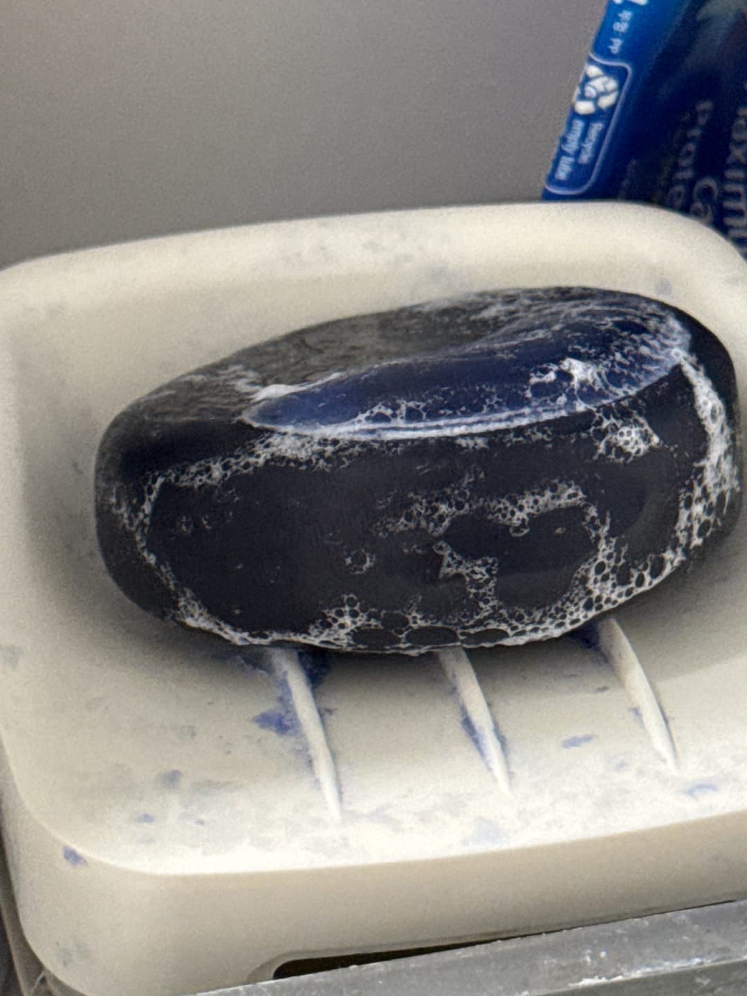 Customer photo review of papasoap Deep Clean Blemish-Care Bar 100g