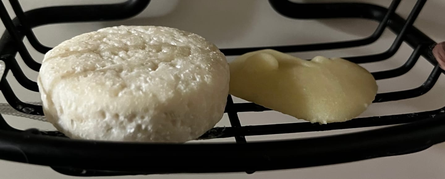 Customer photo review of Shampoo & Conditioner Bar Bundle – Rice Water