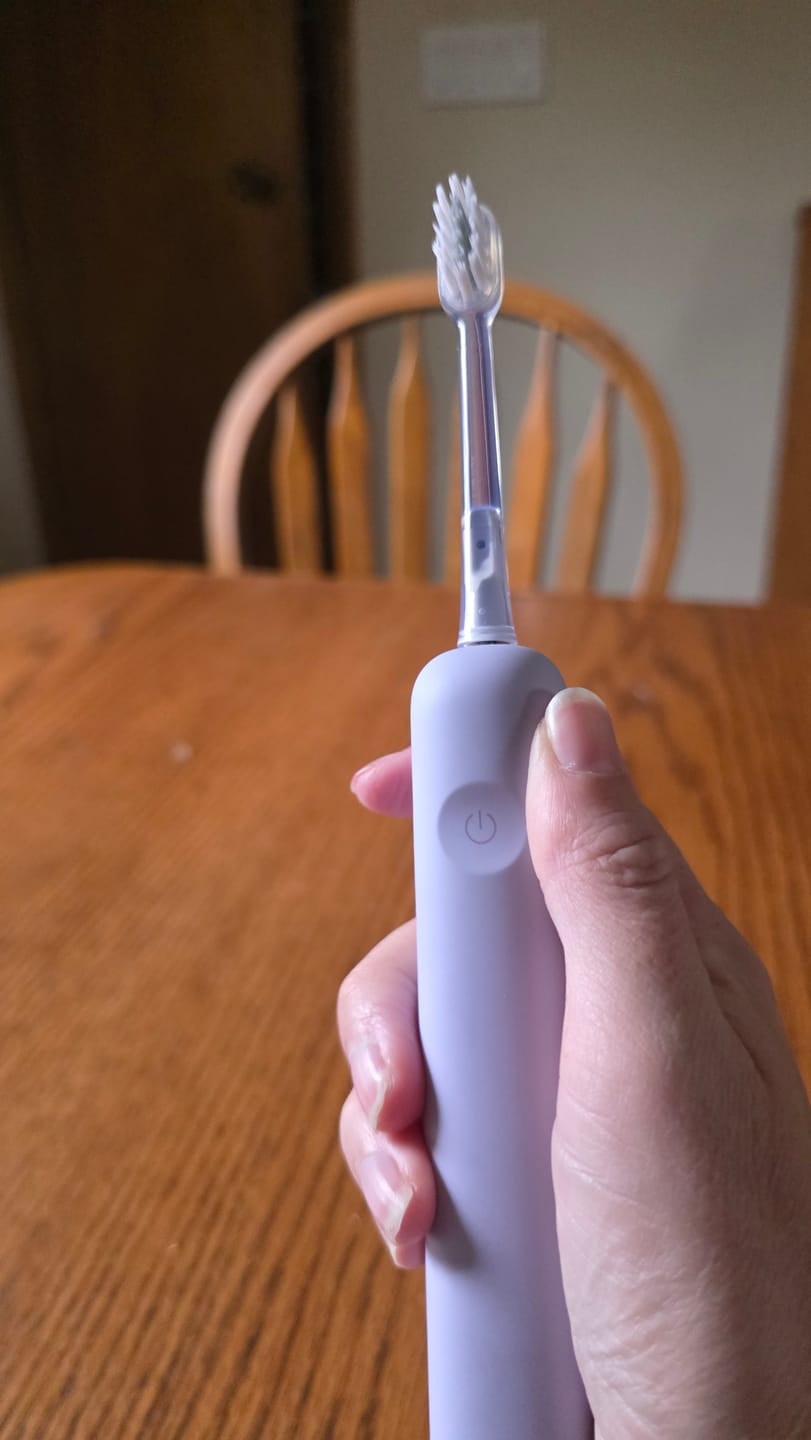 Customer photo review of Laifen Wave Special Electric Toothbrush