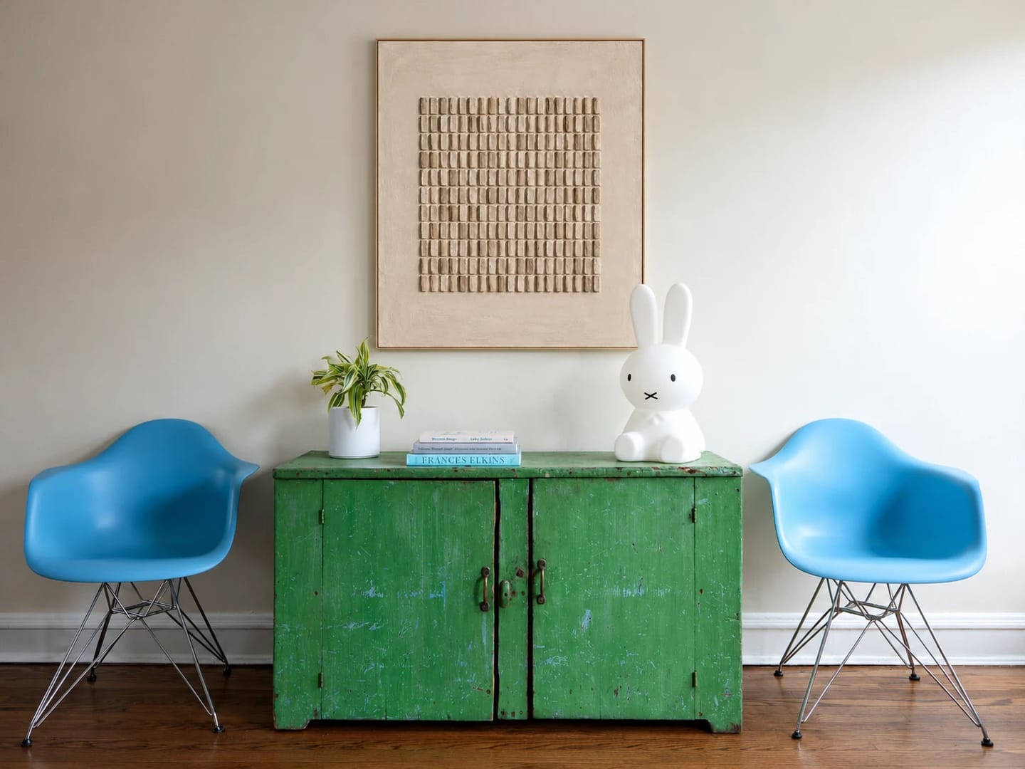 Customer photo review of Textured & Impasto Art｜Woven Stillness