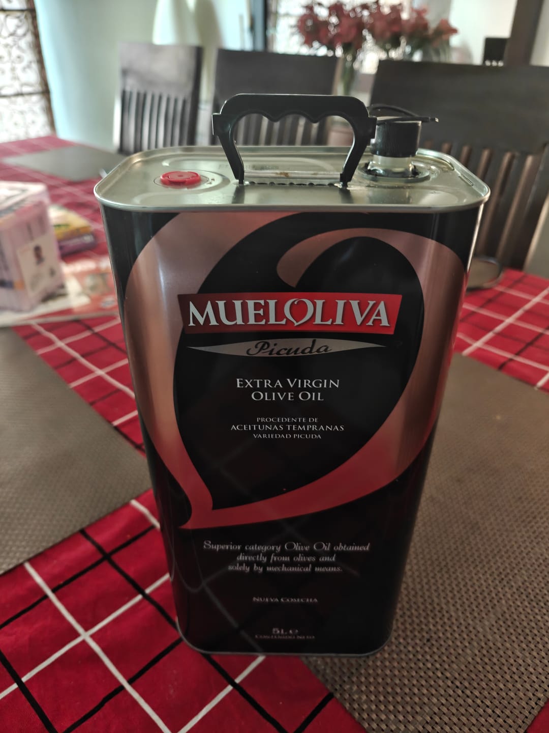 Customer photo review of Picuda Extra Virgin Olive Oil