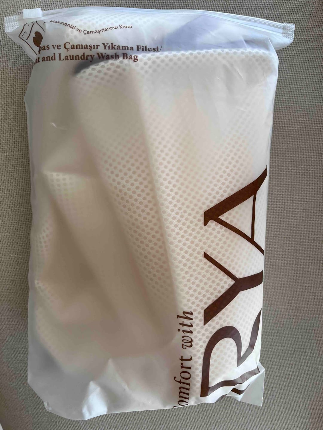 Customer photo review of Premium Paspas ve Çamaşır Yıkama Filesi
