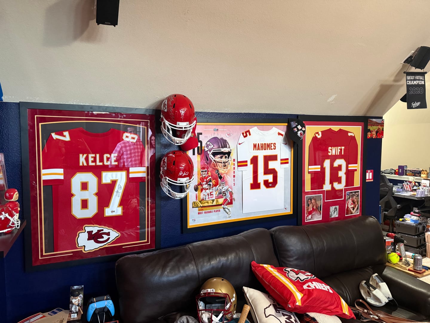 Customer photo review of Patrick Mahomes Autograph Signing