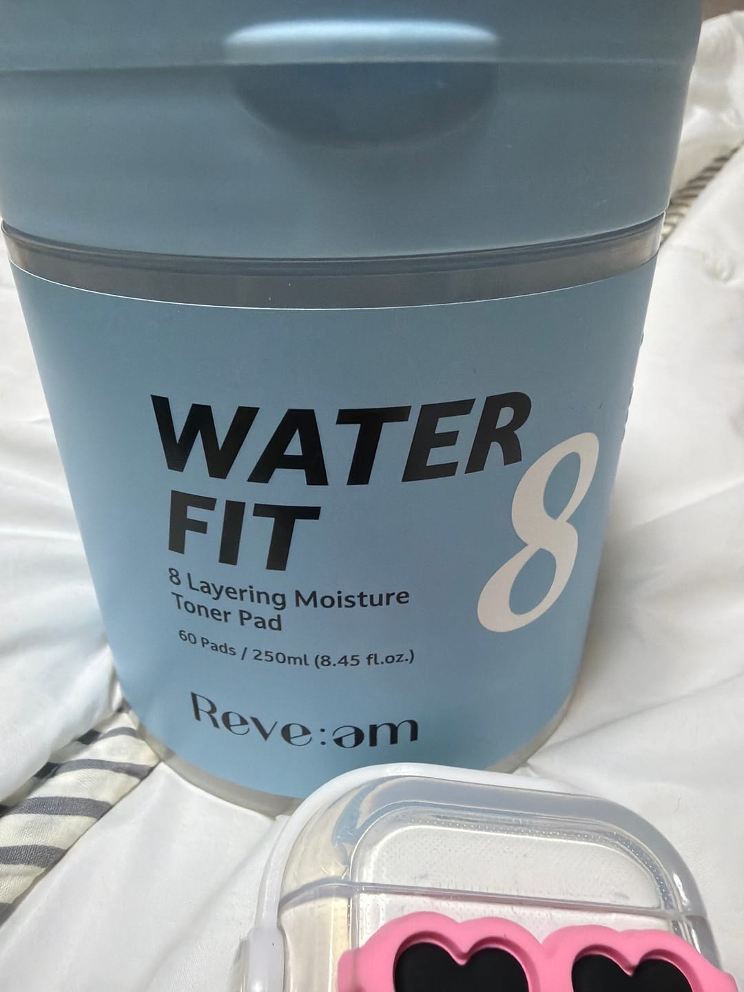 Customer photo review of Reve:am Water-Fit 8-Layer Moisture Pad 60ea