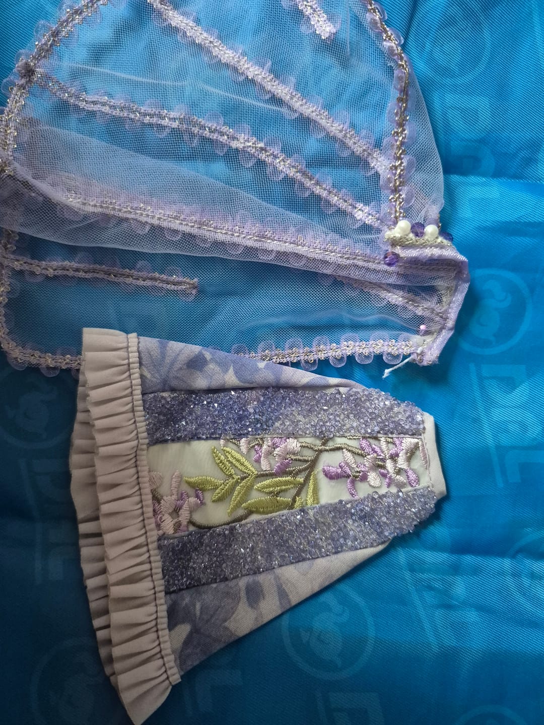 Customer photo review of Floral Whisper Series Wisteria 1/12 Clothing Set