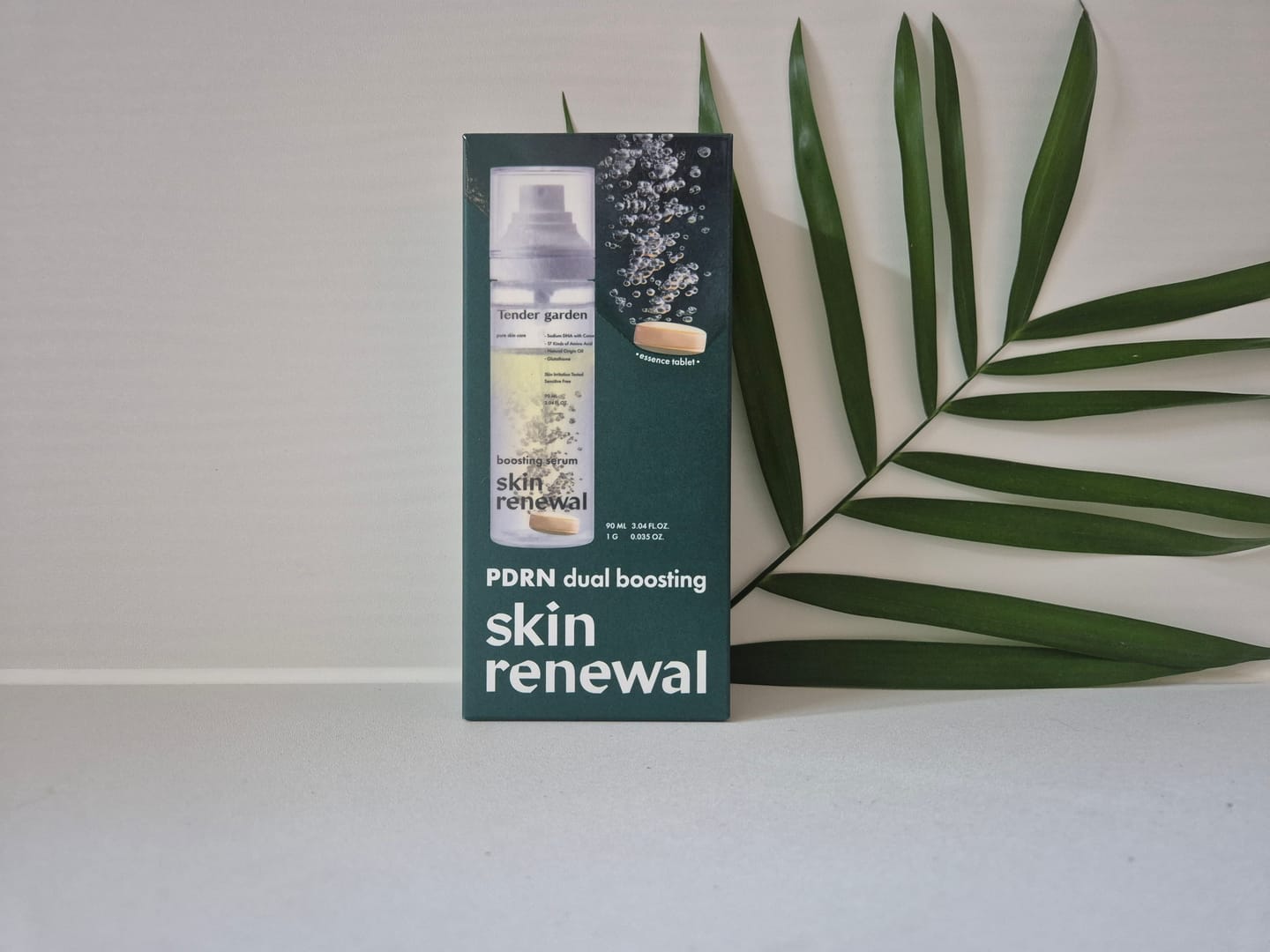 Customer photo review of Tender Garden Skin Renewal PDRN Dual Boosting Set 90ml