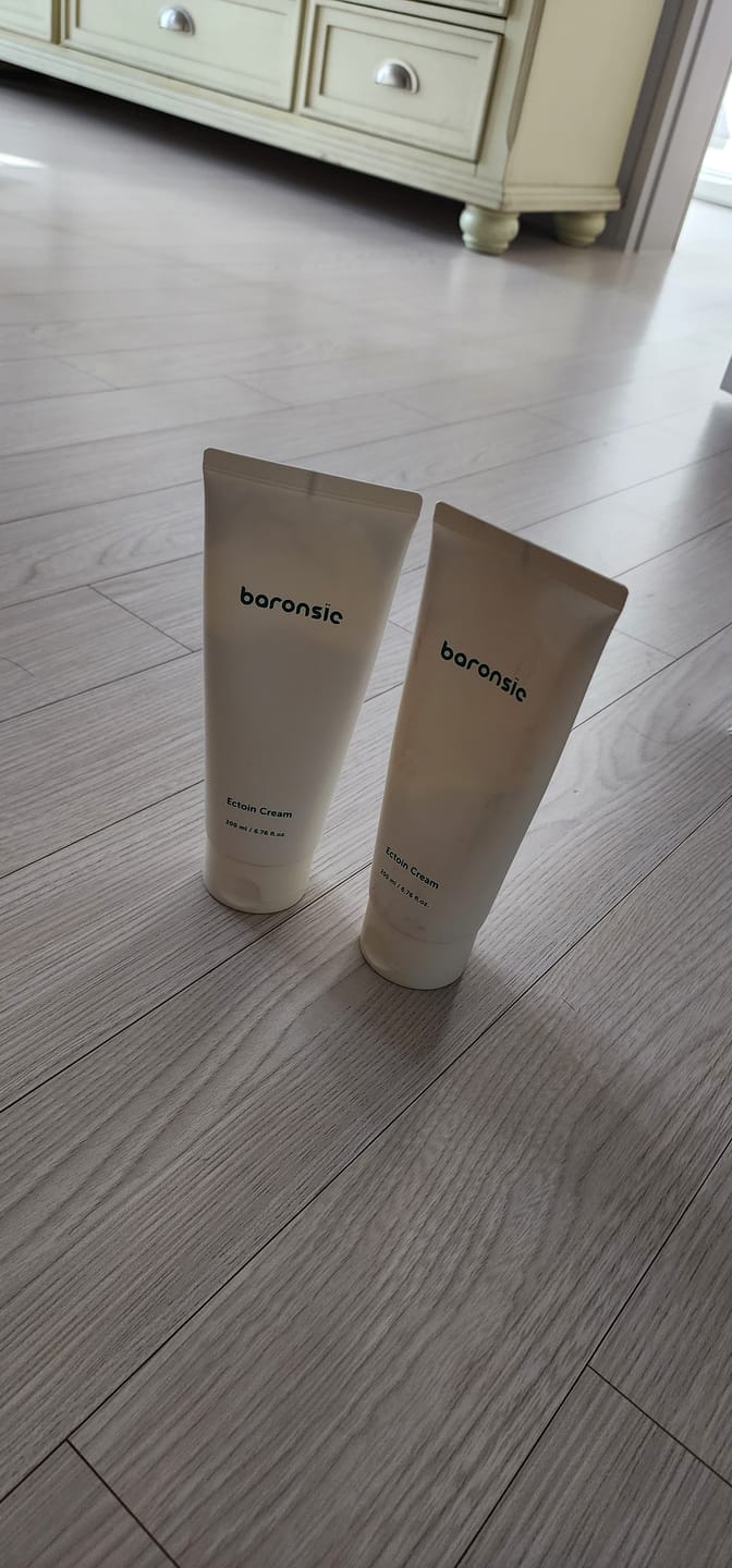 Customer photo review of baronsie Ectoin Cream 200ml