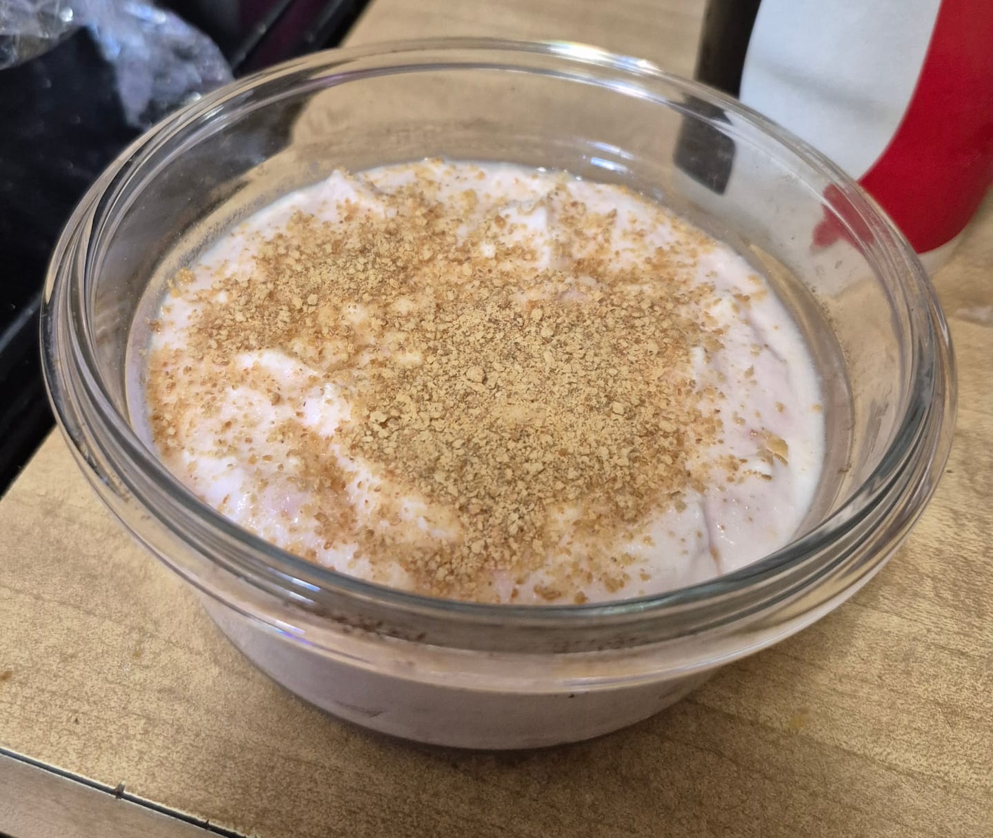 Customer photo review of Whey Protein Powder - Single Serving Sample Stick Packs