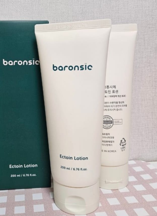 Customer photo review of baronsie Ectoin Lotion 200ml