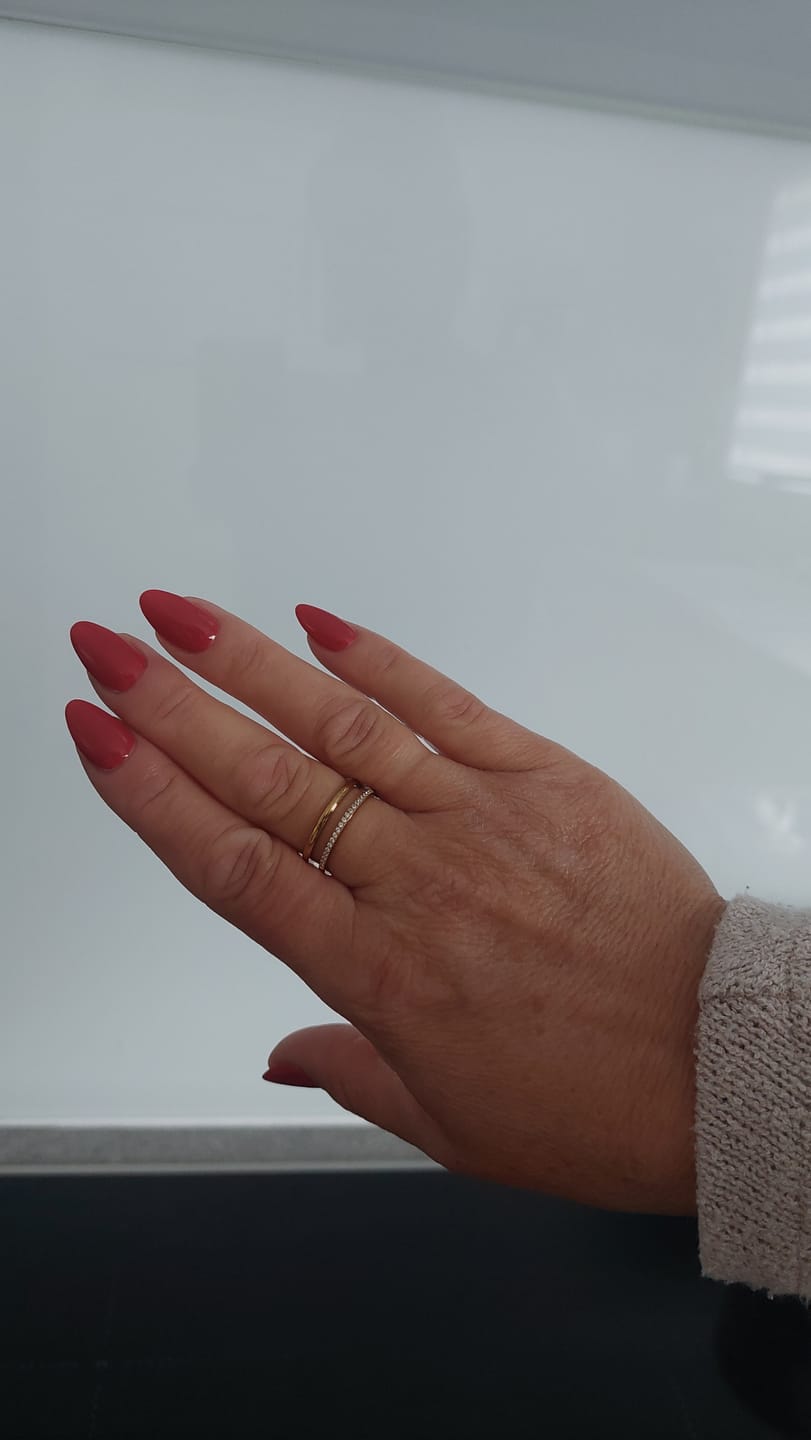 Customer photo review of Donna Ring | 18K vergoldet