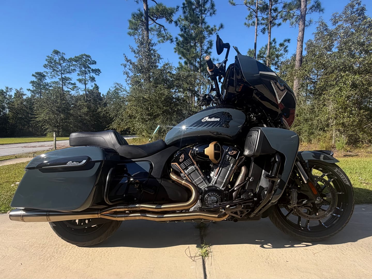 Customer photo review of Indian Challenger Exhaust