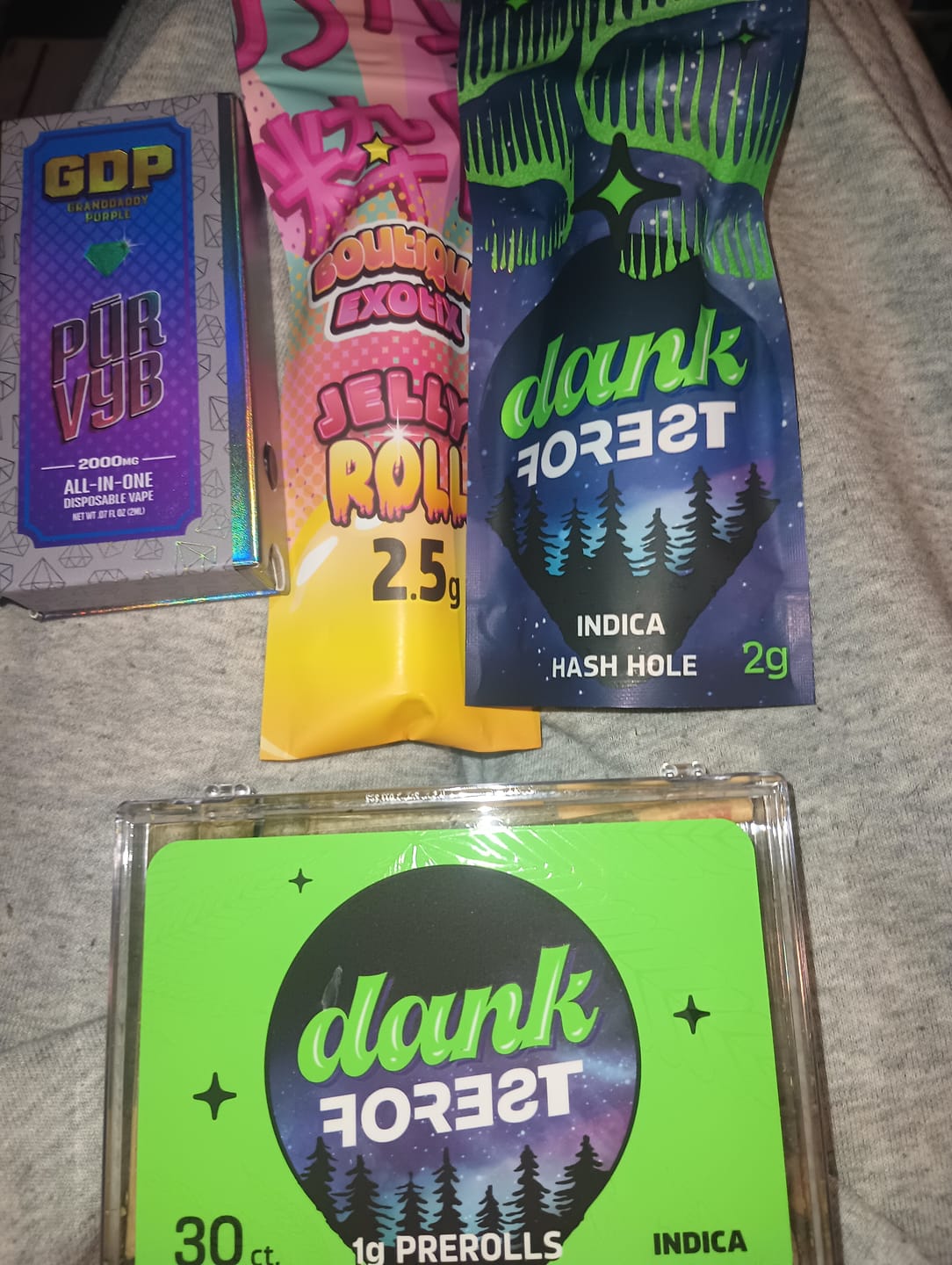 Customer photo review of Dank Forest 30ct. Pre-Rolls 1g