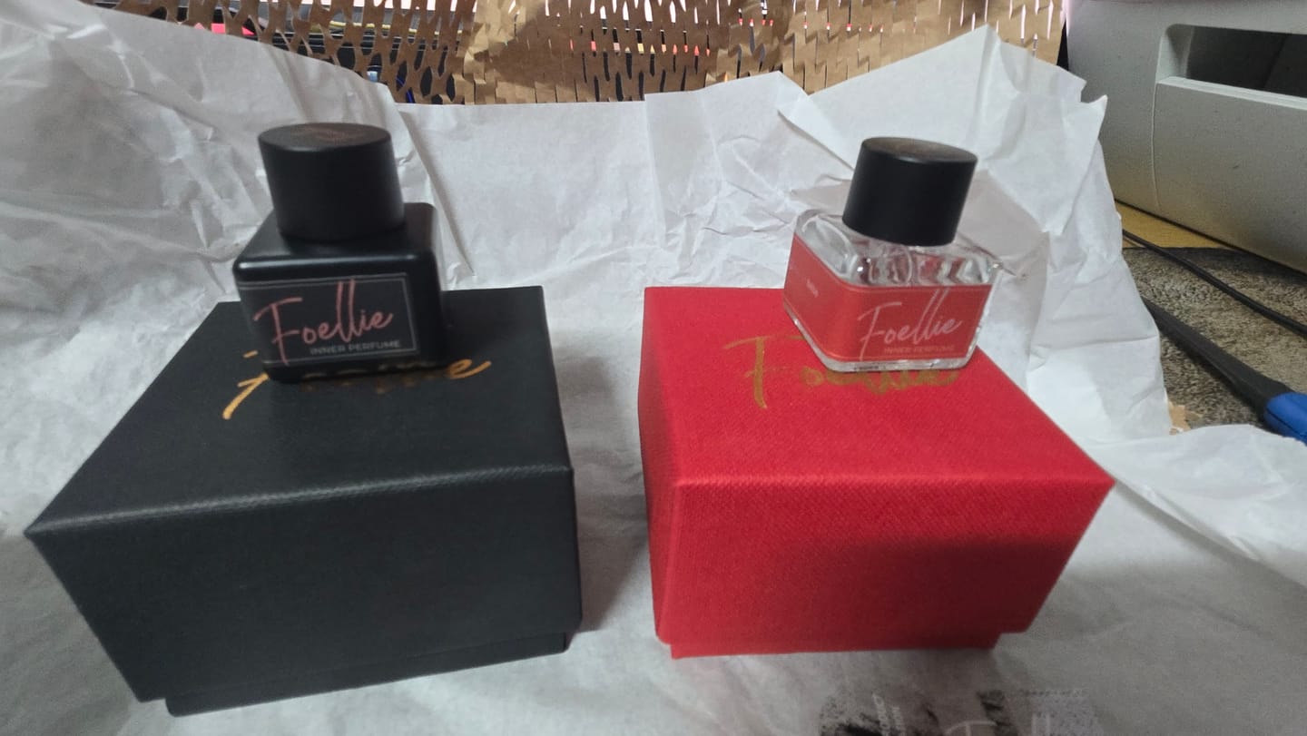 Customer photo review of Foellie Eau de Bijou Feminine Inner Perfume 5ml