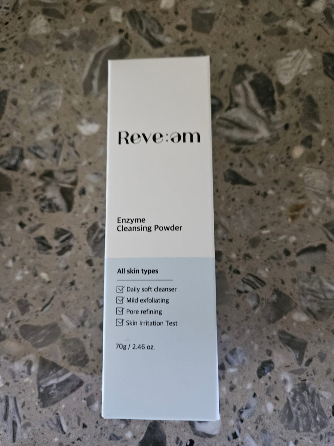Customer photo review of Reve:am Enzyme Cleansing Powder 70g