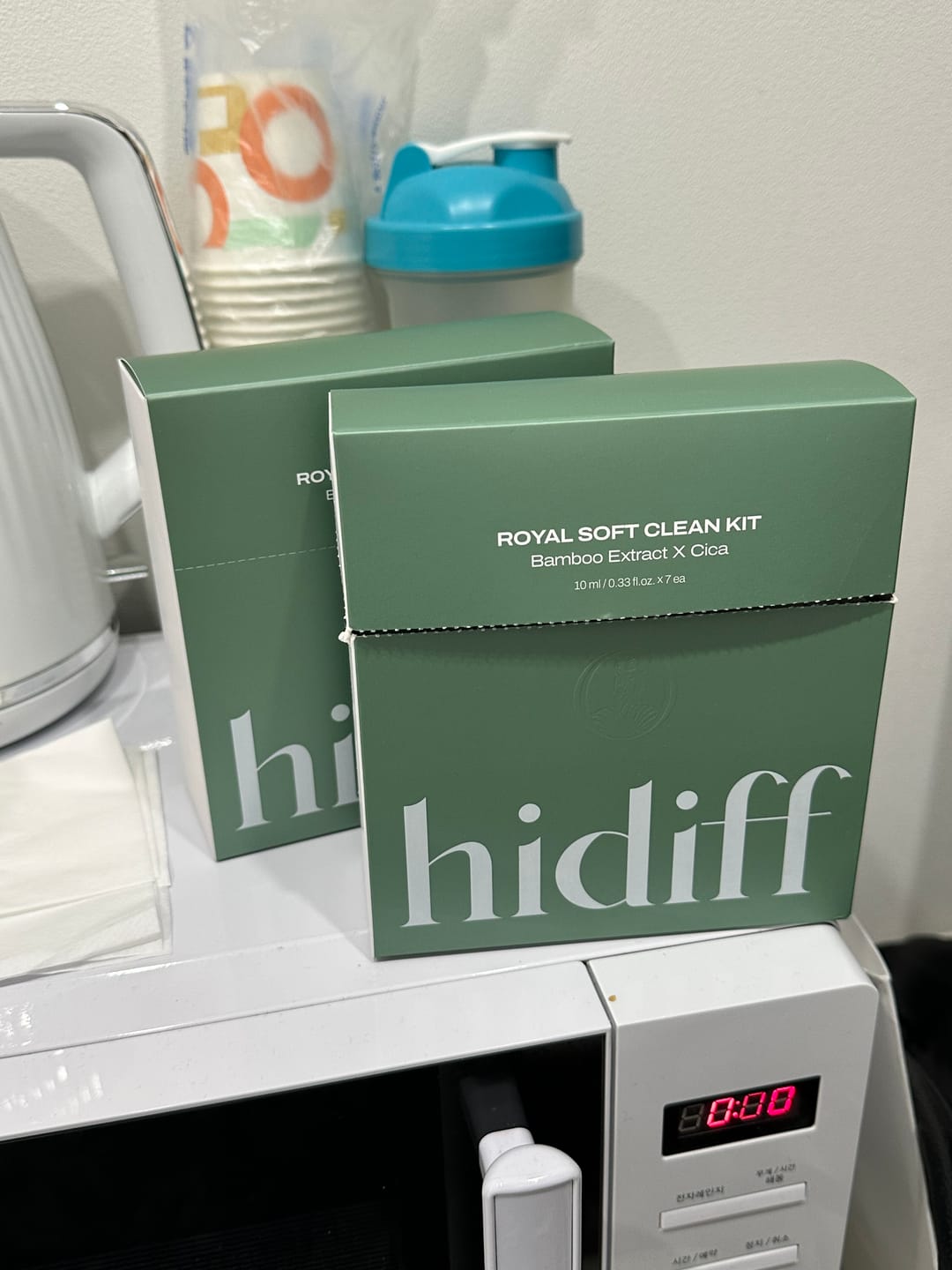 Customer photo review of hidiff Royal Soft Clean Kit 10ml x 7ea