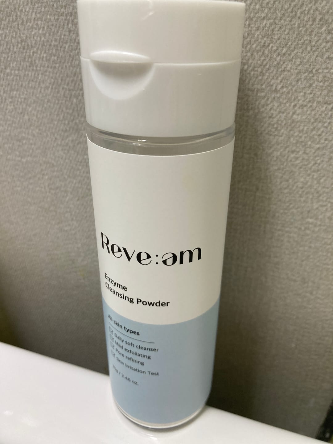 Customer photo review of Reve:am Enzyme Cleansing Powder 70g