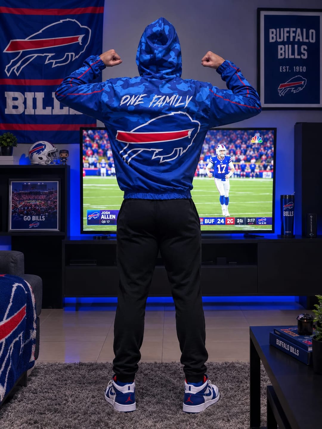Customer photo review of Bomber Jacket Buffalo Bills Camuflaje