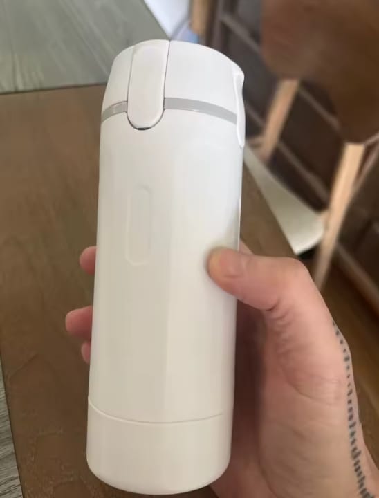 Customer photo review of Botella multi-usos para viaje 4 en 1